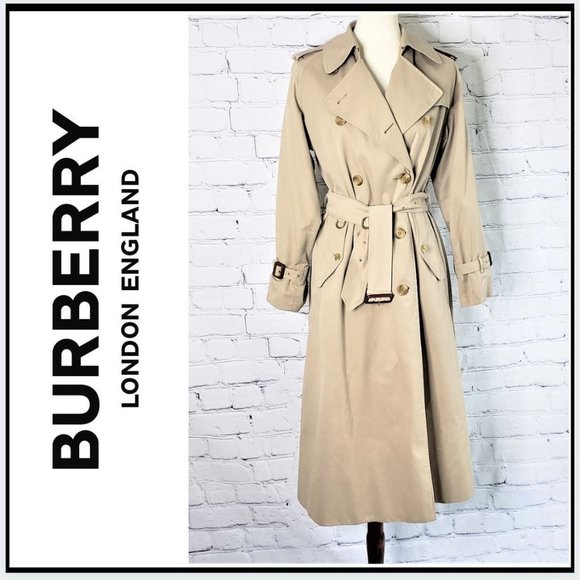 Burberry Jackets & Blazers - VINTAGE BURBERRY Chelsea Trench Coat XL